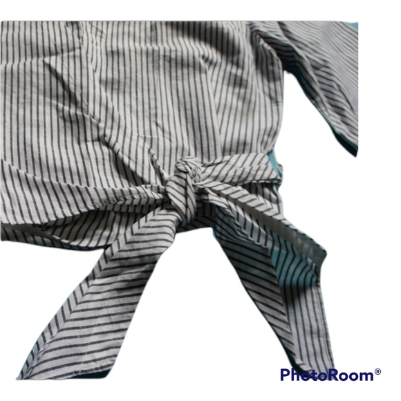 RAG & BONE  strip prescott blouse - Picture 6 of 6